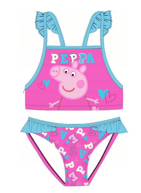 Świnka Peppa Strój Kąpielowy kostium dwuczęściowy