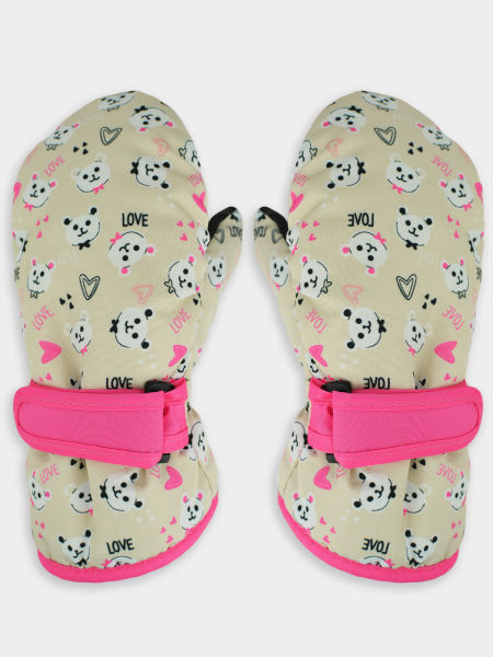 Rękawiczki narciarkie Panda Love 12 cm