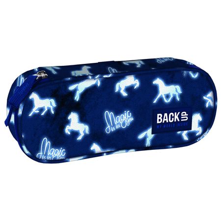 Derform Piórnik owalny BackUp magiczne konie