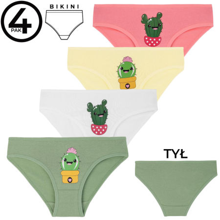 4-pak fig dziecięcych Kaktus