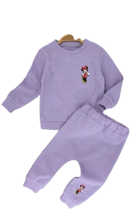 Dres niemowlęcy wafelkowy myszka Minnie