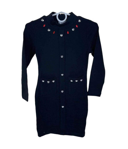 Sukienka Dzianinowa z kamieniami