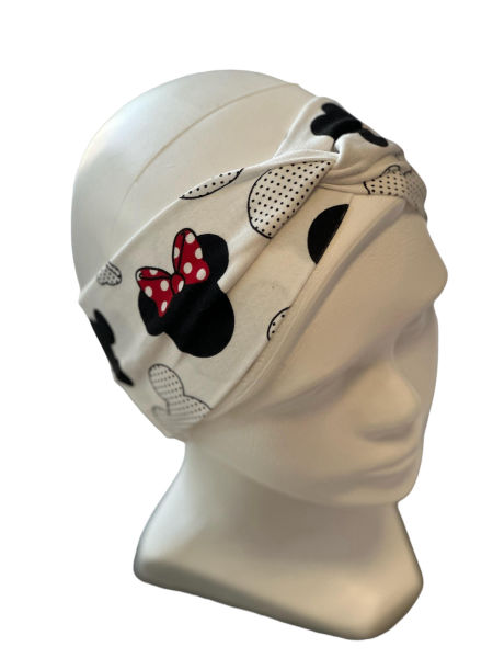 Opaska Minnie biała