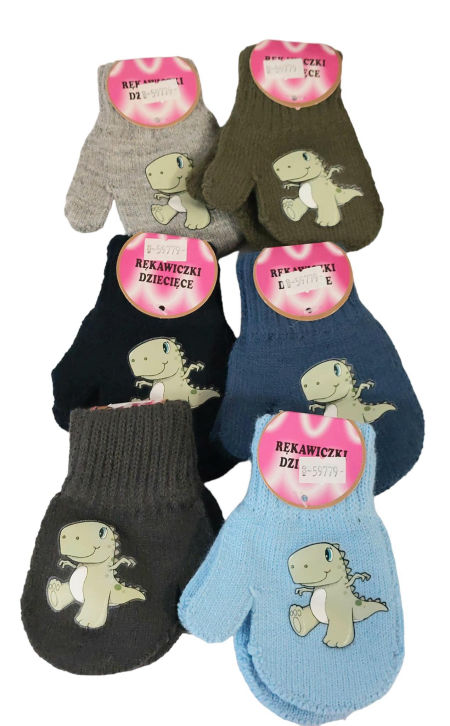 Rękawiczki Dinozaur