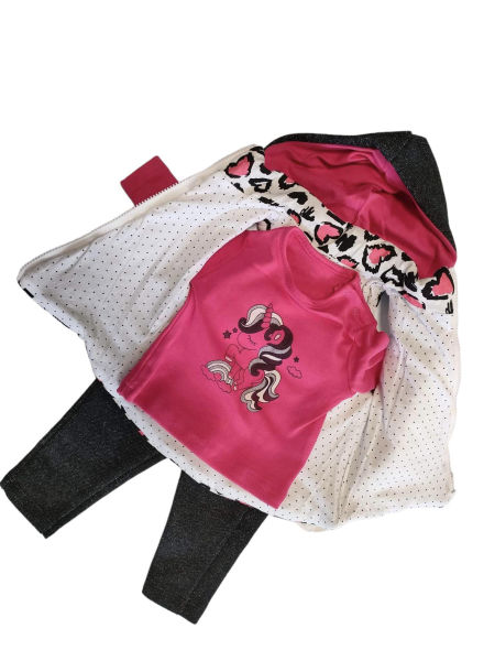 Komplet Unicorn 3-częściowy