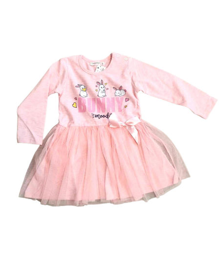 Sukienka Tiulowa  Królik