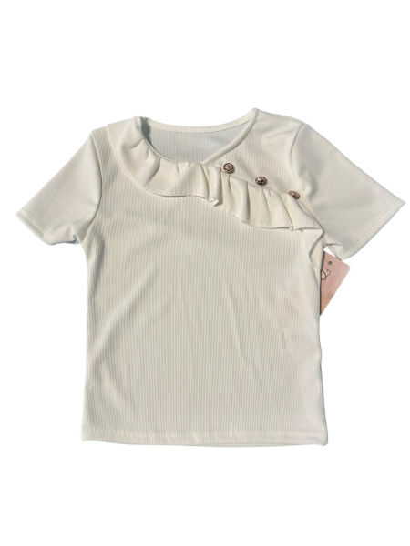 Bluzka Prążek  Falbanka