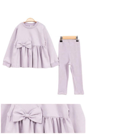 Komplet dziecięcy tunika i legginsy