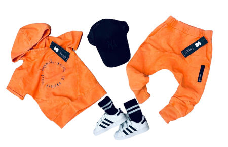 Komplet Despacito Pomarańcz