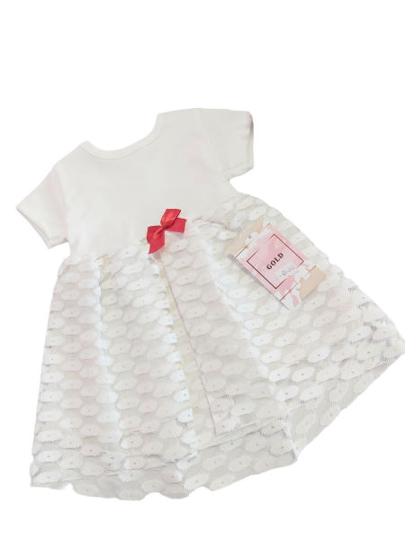 Sukienka niemowlęca biel