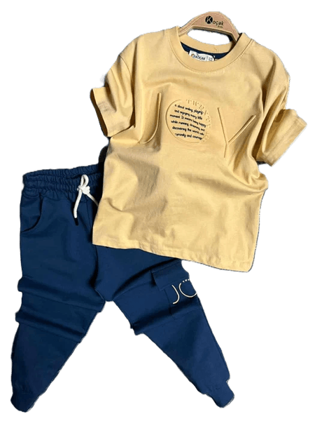 Komplet chłopięcy JOY - t-shirt i spodnie
