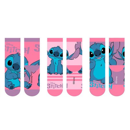 Skarpetki dziecięce Disney Stitch (3-pak) 