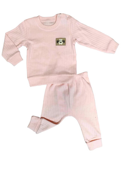 Komplet dziewczęcy miś