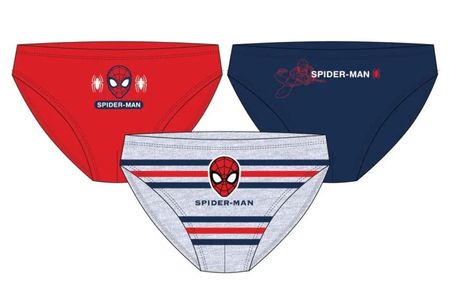 Majtki slipy chłopięce Spider-man bawełniane 3 Pary Komplet 