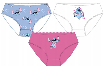 Zestaw majtek (figi) dziewczęcych Lilo & Stitch 3pak
